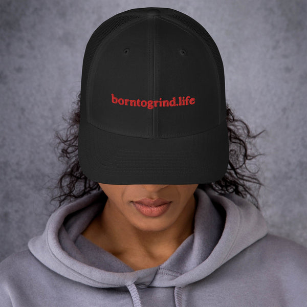 gravel bike cap 6 Panel Hats | Bor to Grind LIfe