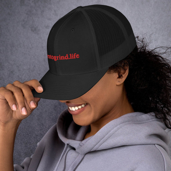 gravel bike cap 6 Panel Hats | Bor to Grind LIfe